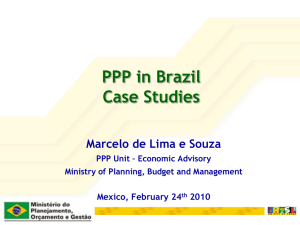 The Brazilian PPP Program