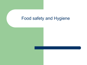 CIEH Level 1 Awards in Food Safety