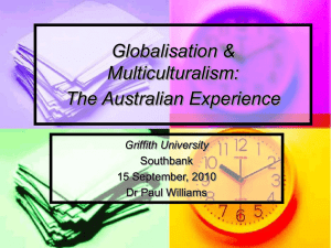 Globalisation and Australian Trade