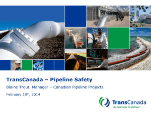 TransCanada – Pipeline Safety