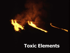 18 Toxic Elements - Horton High School