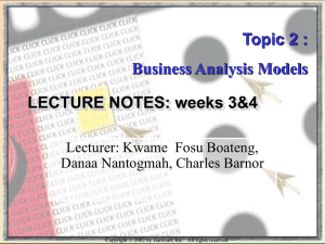 Biz analysis models_week 3