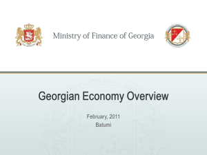 Georgian Economy Overview