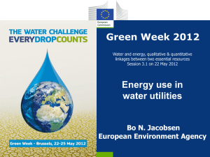Energy use in water utilities-BoNJ-EEA v 2.1 - Eionet Projects