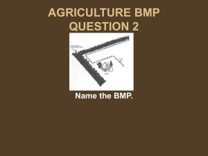 AGRICULTURE BMP QUESTION 5