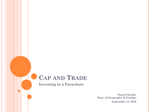 Cap-and-Trade - A New Story Foundation