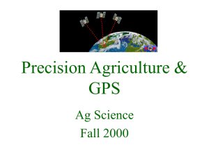Precision Agriculture & GPS