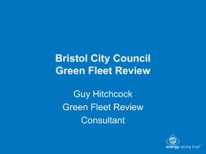 Bristol City Council Green Fleet Review