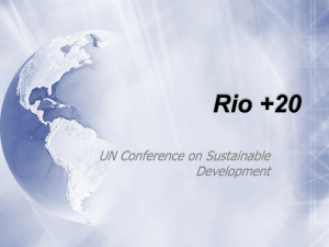 Rio +20 - Asian Farmers Association for Sustainable Rural