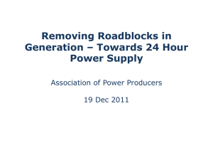 Removing Roadblocks in Generation- Towards Surplus