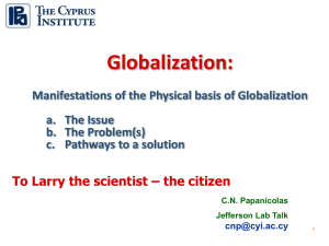 Globalization - Jefferson Lab