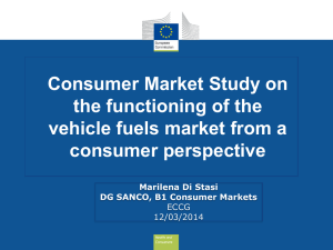 Consumer Market Study on the functioning of