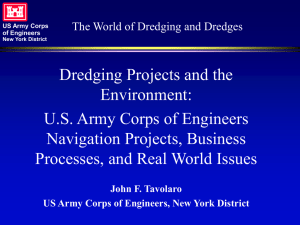 Dredging Projects and the Environment by John F. Tavolaro