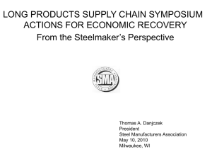 20100510 - Steel Manufacturers Association