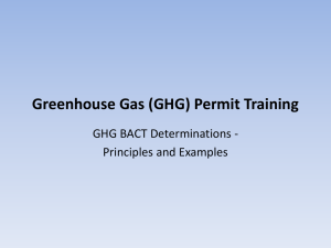 GHG Overview