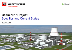 Baltic NPP Feasibility Study Phase I