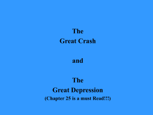 Crash & Depression