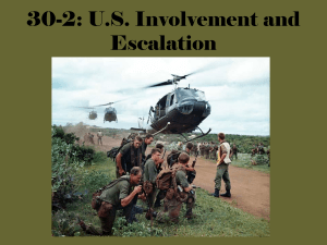 30-2: U.S. Involvement and Escalation - Wood