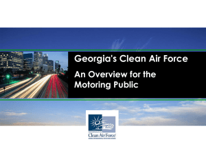 Tests - Georgia`s Clean Air Force