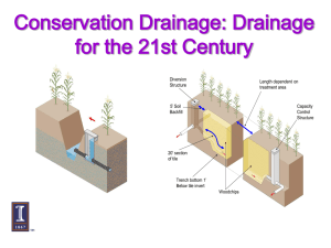 Drainage System Design and Layout