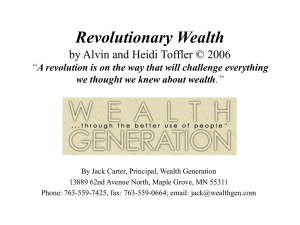 Revolutionary Wealth . ppt