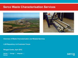 Services - Low Level Waste Repository Ltd