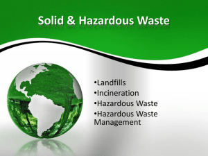 Hazardous Waste
