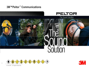 3M™ Peltor™ ORA TAC In-Ear Tactical Communications