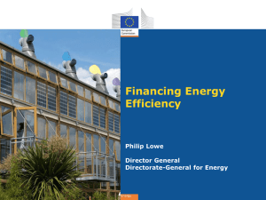 Phillip Lowe, Director General, DG Energy, European Commission
