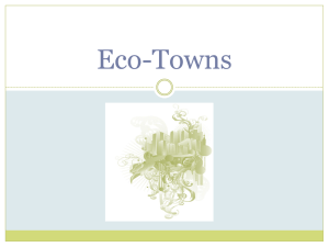 Eco-Towns