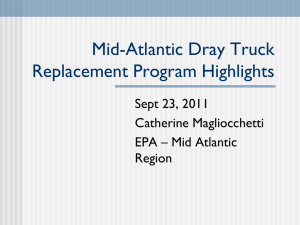 Mid-Atlantic Dray Truck Replacement Program