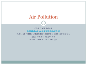PowerPoint: Air Pollution