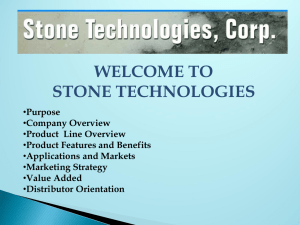 Power Point Presentation - Stone Technologies, Corp.