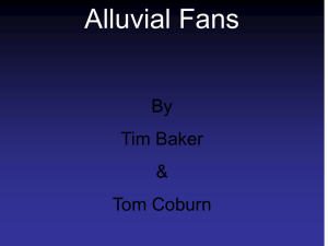 alluvial fan