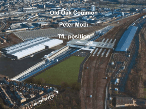 High Speed 2 and Old Oak Common