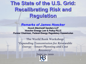 The State of the U.S. Grid: Recalibrating Risk and Regulation