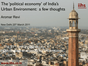 Presentation - The 21st Century Indian City