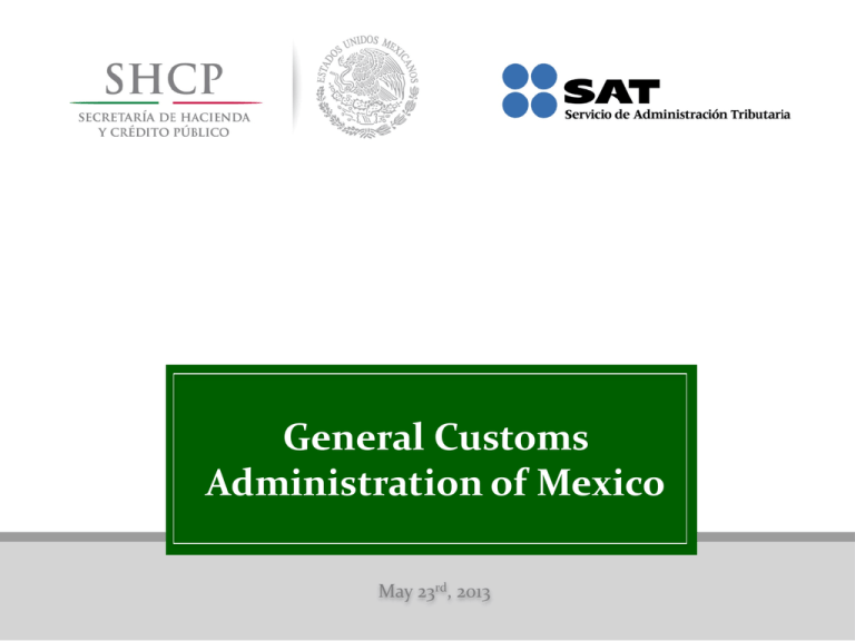 General Customs Administration of Mexico