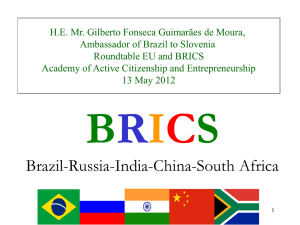 BRIC - Agrupamento Brasil-Rússia-Índia