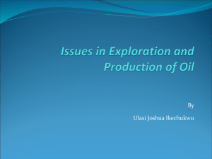 Legal and Environmental Dimensions of Oil Exploration in