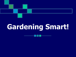 Gardening Smart: Integrated Pest Management
