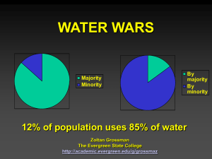 Water Wars - The Evergreen State College