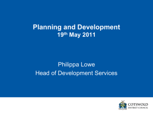 Development Management - Cotswold District Council