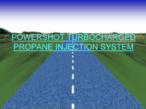powershot turbocharged propane injection system