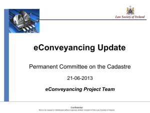 PRESENTATION - Permanent Committee on Cadastre in the