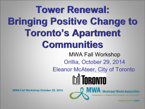 MWA Fall Workshop October 29, 2014