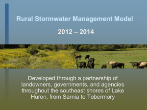 Rural Stormwater Management Model
