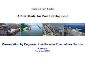 A New Model for Port Development