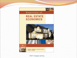 Real Estate Economics Ken Combs
