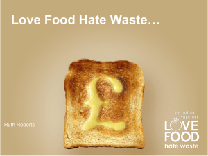 Love Food Hate Waste Presentation